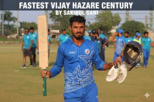 who is sakibul gani, fastest vijay hazare century by bihar captain sakibul gani