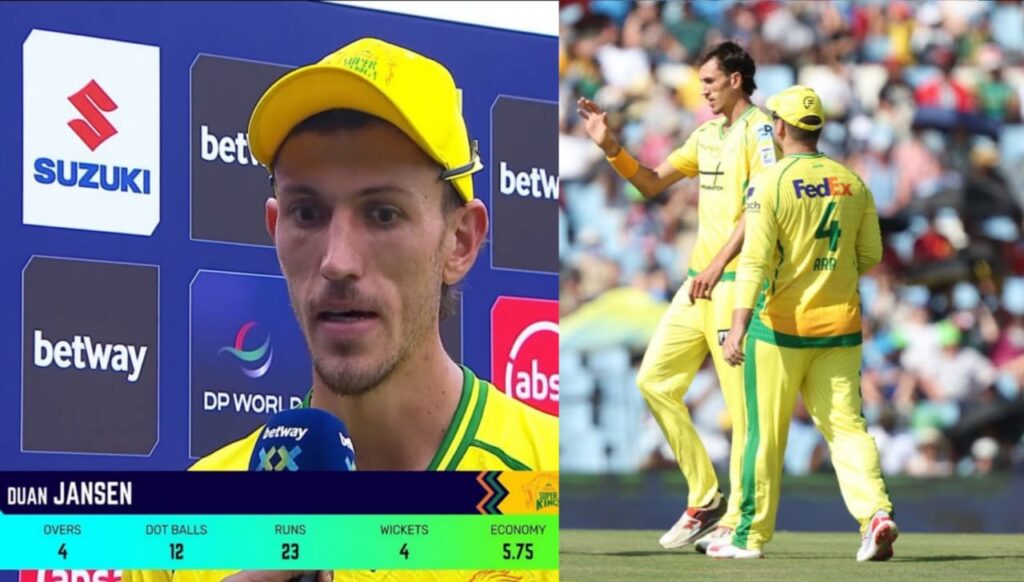 Duan Jansen Career Best Bowling Figures