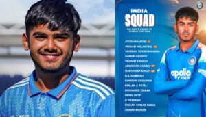 U19 World Cup 2026 India squad: Full Team List, Captain, Key Players, and Schedule