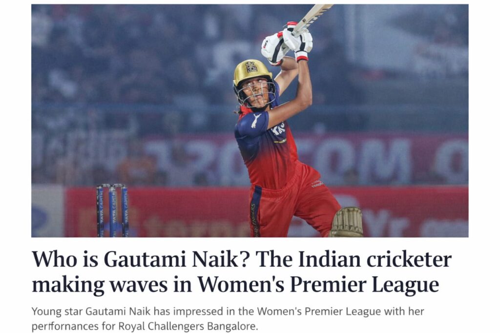 Who Is Gautami Naik? RCB All-Rounder’s Rise & WPL Half-Century Story