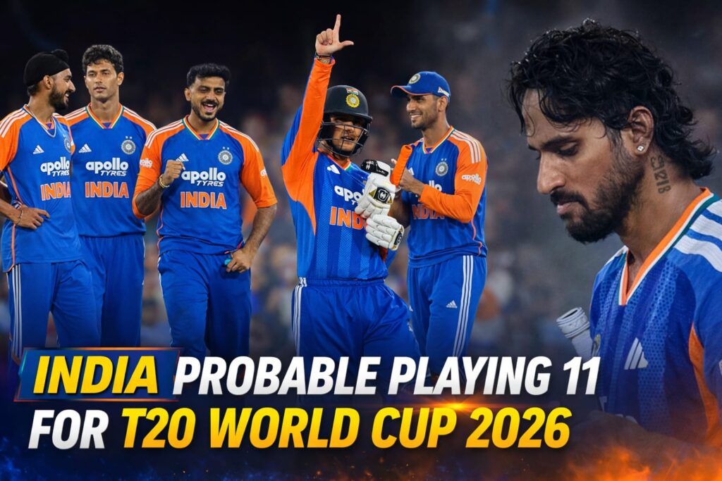 India Probable Playing 11 for T20 World Cup 2026: Full Squad Analysis