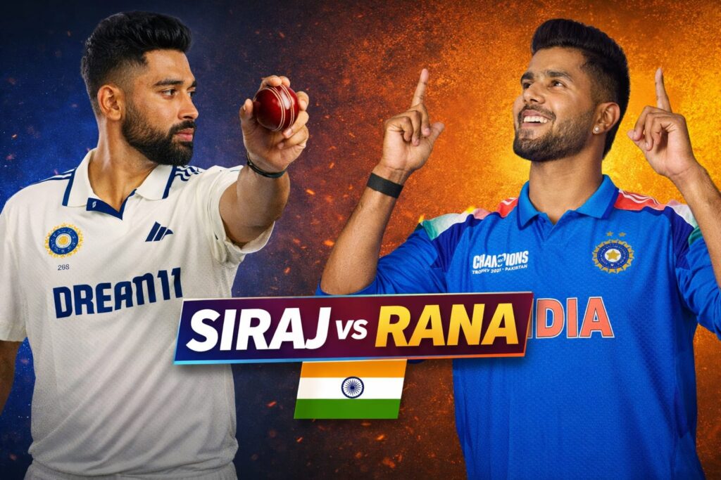 Harshit Rana Ruled Out of T20 World Cup 2026, Mohammed Siraj Replaces Harshit Rana | Siraj vs Harshit Rana