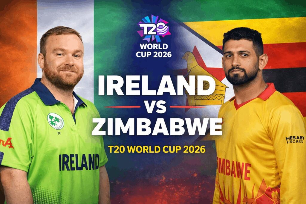 IRE vs ZIM T20 World Cup 2026 Preview: Match Prediction, Pitch Report, Team News & Qualification Scenarios