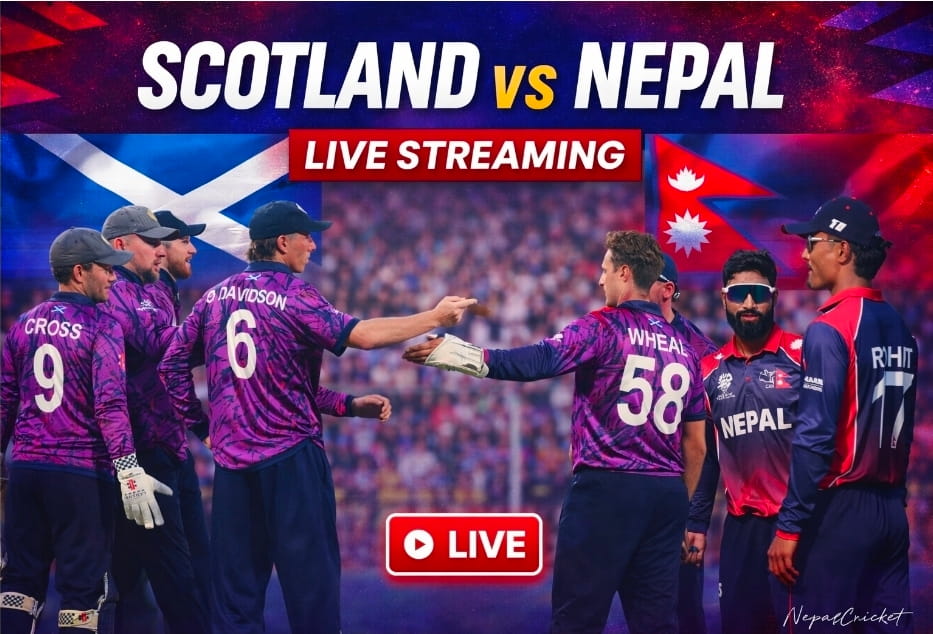 Scotland Vs Nepal Live Streaming: Watch T20 World Cup 2026 Match 33 Live from Mumbai | Scotland Vs Nepal T20 World Cup 2026, SCO vs NEP Live